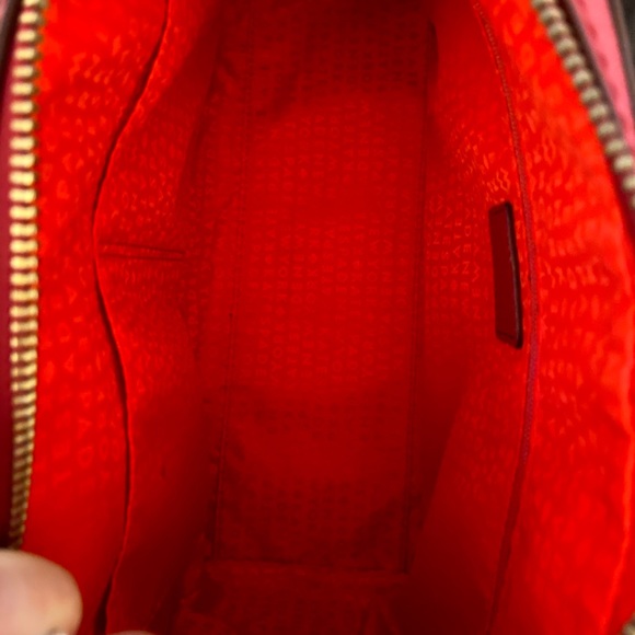 Genuine Kate Spade red leather satchel/crossbody - Picture 5 of 6
